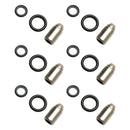8N8796 6 uds grupo de servicio de boquilla de inyectores compatible con Caterpillar 3304 3306 D330C D333C 7S-9891 7S-8722 8N-4694