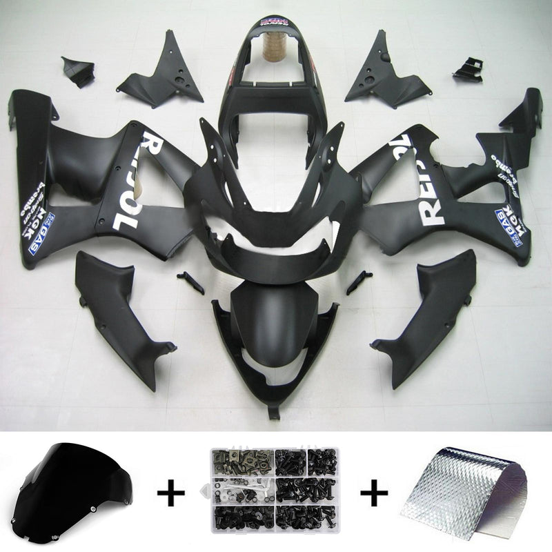 Honda CBR929RR 2000-2001 kit carenado cuerpo plastico ABS