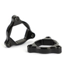 Pré-aplicador de garfo preto 22 mm adequado para Kawasaki Z1000 03-06 ZX636 Ninja 650R