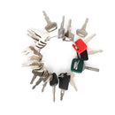 21 Tændingsnøglesæt til tungt konstruktionsudstyr til Case Jd, Volvo, JCB, Komatsu