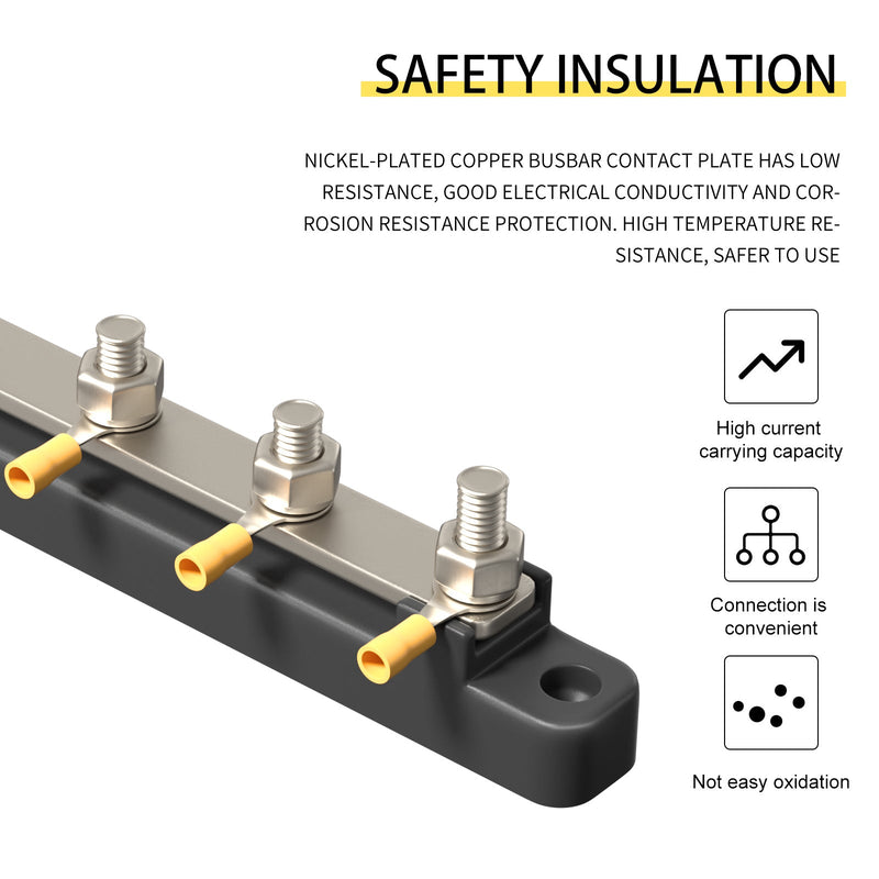 2/4/6/12-Wege-Auto-Sammelschienenblock-Staubschutz-Verteilerterminal für Auto-Marine