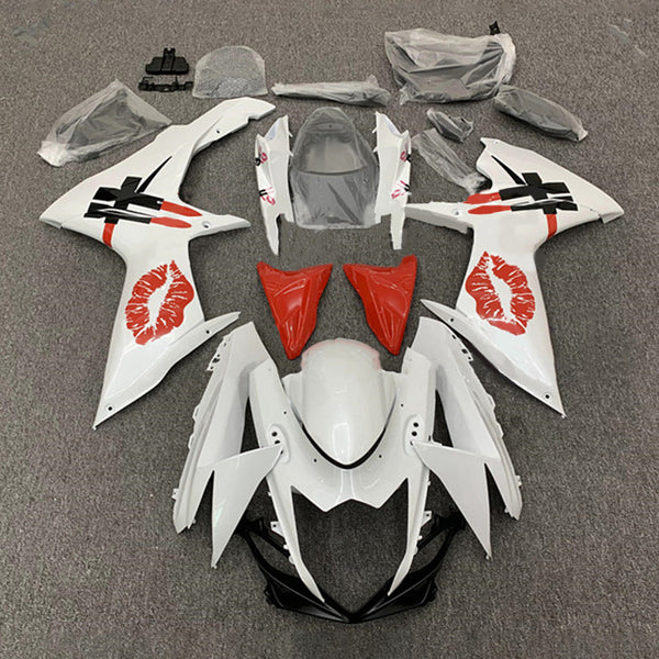 Amotopart Suzuki GSXR 600/750 2011-2023 K11 kåpa Set Body Plast ABS