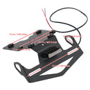 Soporte de marco para matrícula adecuado para Yamaha TENERE 700 / XTZ700 2019-2021 Genérico