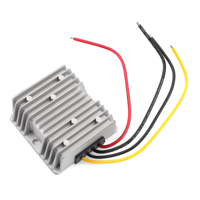 Estabilizador de voltaje CC de 8-40V a 12V 6A, regulador de fuente de alimentación para coche de 72W, resistente al agua