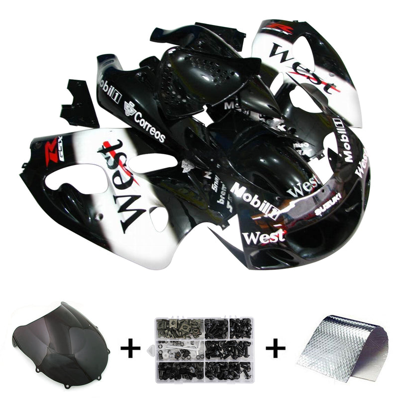 Amotopart Suzuki GSXR600 1996-2000 GSXR750 1996-1999 Fairing Set Body