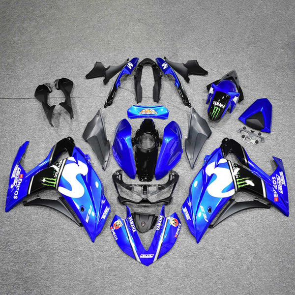 Kåpa set för Yamaha YZF-R3 2014-2018 R25 2015-2017 Generic