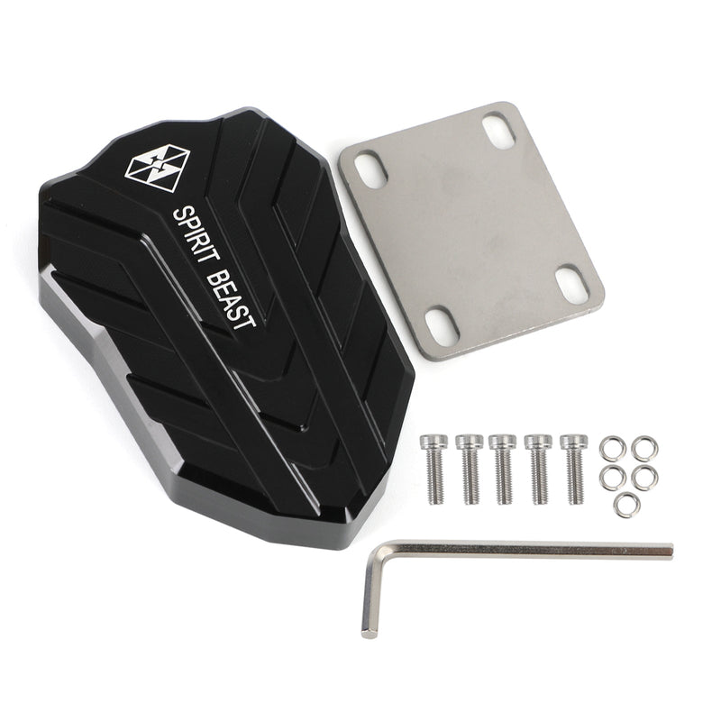 Förlängningsbroms fotpedal förstoring pad CNC för Honda Cb650r Cbr 650 R 21 Titan Generic