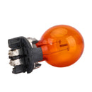 Para bombilla de luz ciega delantera ámbar Philips 12181na PWY24W para Audi A4L