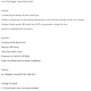 1999-2011 Yamaha V-Star XVS1100 etuhaarukan ylärungon kaulan suojus