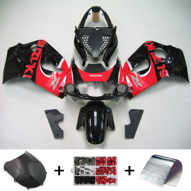 Suzuki GSXR 600/750 1996-2000 kåpesett karosseri plast ABS