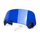 Motorsykkel Justerbar Clip On Windshield Extension Spoiler Vindavviser