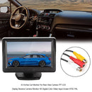 PAL Zadní HD kamera Displej Reverzní monitor 4,3" TFT LCD monitor do auta NTSC