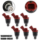 Set mit 6 Einspritzdüsen passend für Infiniti I30 96-99 Nissan Maxima 92-99 1660096E01 Generic