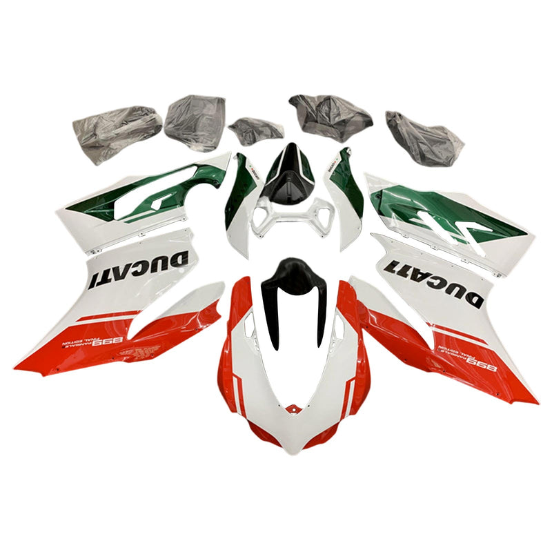 Amotopart kåpa set för Ducati 1199 899 2012-2015, kropp, plast, ABS