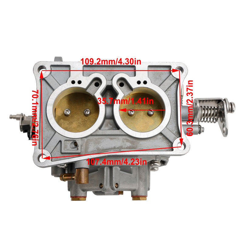 Forgasser påhengsmotor egnet for Yamaha 40 HK 2-takts SP36X 6F6-14301-00