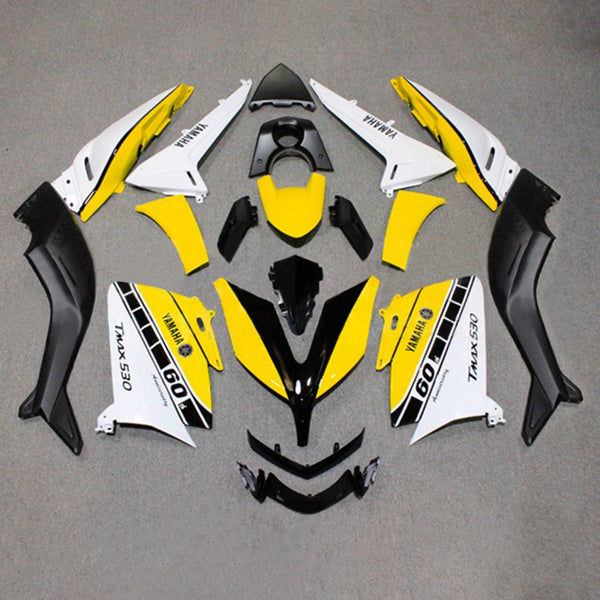 Amotopart Fairing Kit för Yamaha T-Max TMAX530 2015-2016 Kaross ABS