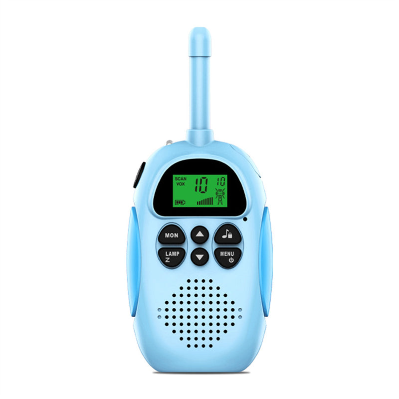 Paquete de 2 walkie talkies para niños Radio bidireccional de 22 canales Alcance de 3 km Original de mano