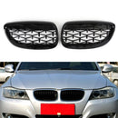 Areyourshop Frontniere Grill für BMW 2007–2010 E92 E93 328i 335i 2DR Meteor Black Generic