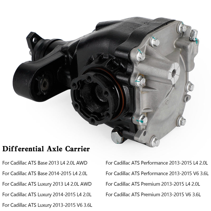 2016 Cadillac ATS Luxury V6 3.6L Hinterer Differentialachsträger 23156305 2993015 22927263 84110753 Generisch