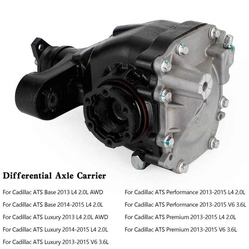 2016–2019 Cadillac ATS Luxury L4 2.0L AWD 3.27R GW6 Differential Achsträger 23156305 Generic