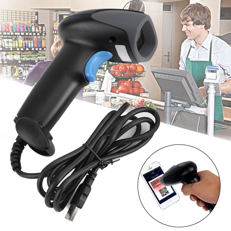 1D + 2d tragbarer Handheld USB -Port -Laser -Barcode -Scanner -Barcode -Leser M930