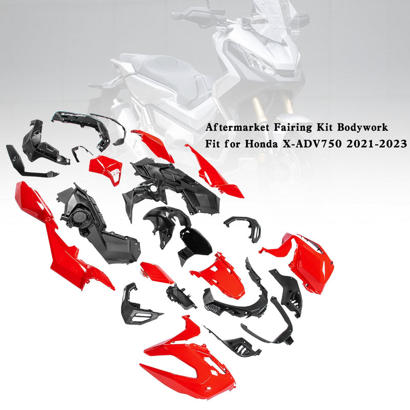 Honda X-ADV 750 XADV750 2021-2023 sprøytestøpt kåpesetthus