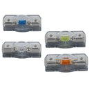 Bloco de suporte de fusível ANL em linha de áudio para carro 4/8 HA IN 4/8 GA OUT com fusível Multi-A