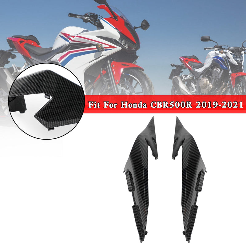 Honda CBR500R 2019-2021 Cubierta lateral trasera superior carenado capó genérico