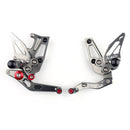 Sistema de apoio para os pés ajustável CNC para Triumph Speed ​​​​Triple 1050 2011-2015 Generic