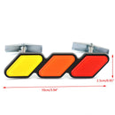 Tre-farget 3-grill Badge Emblem for Toyota Tacoma 4Runner Tundra Rav4 Highlander Generic