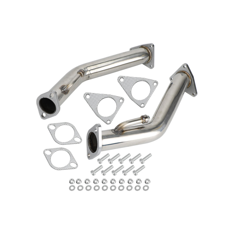 2009-2018 Nissan 370Z Z34 2,5 tommers testrør Eksos Downpipe Fedex Express