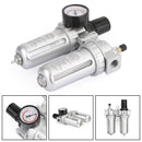 1/2 "em ferramentas de armadilha separadora de óleo e água com filtro de compressor de ar com indicador regulador