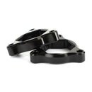 Pré-aplicador de garfo preto 22 mm adequado para Kawasaki Z1000 03-06 ZX636 Ninja 650R