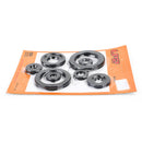 Motorolietætningssæt 10 styks pakninger til Honda CRF 450R 2007-2008 Motocross Enduro Generic