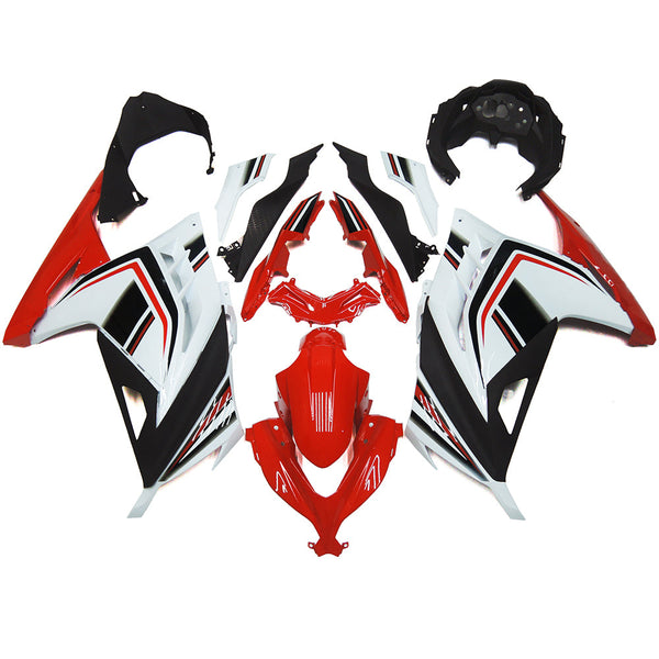 Amotopart kåpa Set för Kawasaki EX300/Ninja 300 2013-2017 Body Plastic ABS