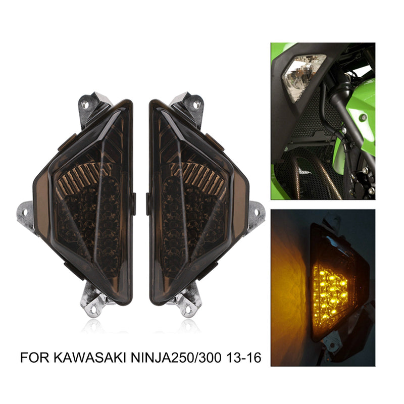 Moottoripyörän LED-etuvalolamppu KAWASAKI NINJA 250 300 2013-2016 Generic