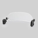 Motorsykkel Justerbar Clip On Windshield Extension Spoiler Vindavviser