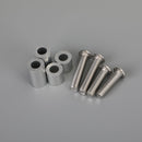 Scheinwerferschutz-Schutzabdeckungs-Kit, schwarz, passend für Suzuki DL1050 Xt A 19+ Generic