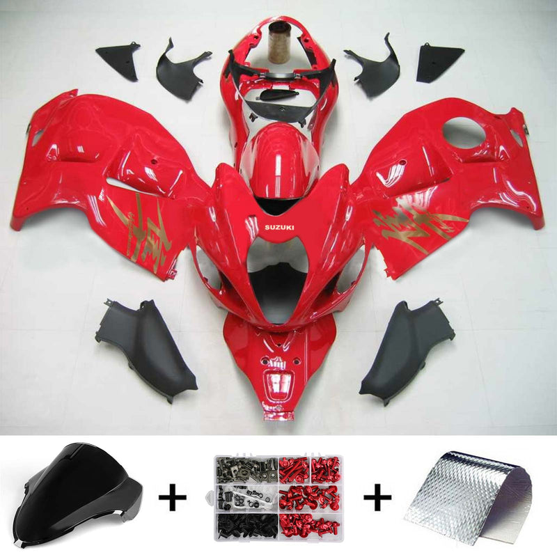 SUZUKI HAYABUSA GSXR1300 1999-2007 KIT DE CARENAGEM CORPO PLÁSTICO ABS