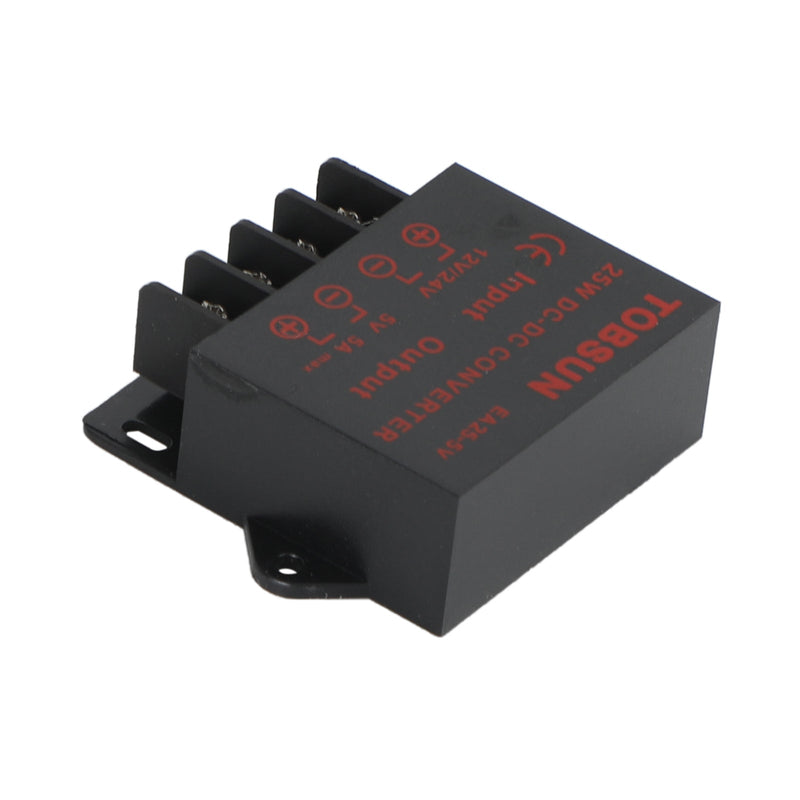 DC 12V/24V do 5V 5A 25W konwerter zasilacz regulator transformator