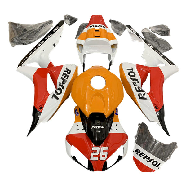 Amotopart Honda CBR1000RR 2006-2007 Juego de carenado Cuerpo Plástico ABS