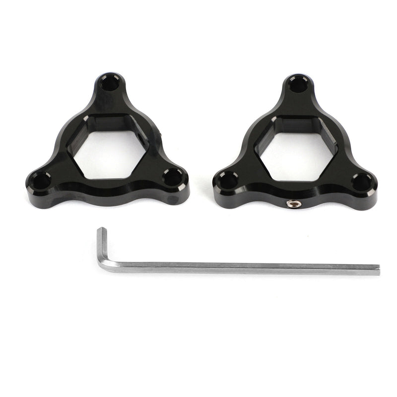 Horquilla Pre-registro negro 17mm apto para Ducati 1098 1198 748 916 998 Monster 996