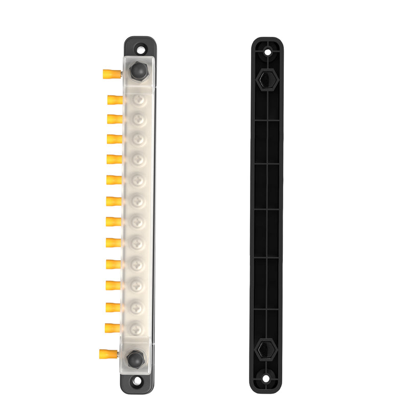 2/4/6/12-Wege-Auto-Sammelschienenblock-Staubschutz-Verteilerterminal für Auto-Marine