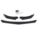 Areyourshop 4 peças de kit de spoiler dianteiro universal para pára-choque dianteiro compatível com GMC Honda Civic BMW Benz
