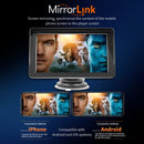 7" Trådløs Carplay Car MP5-afspiller, multimedie Bluetooth solskærmsfjernbetjening