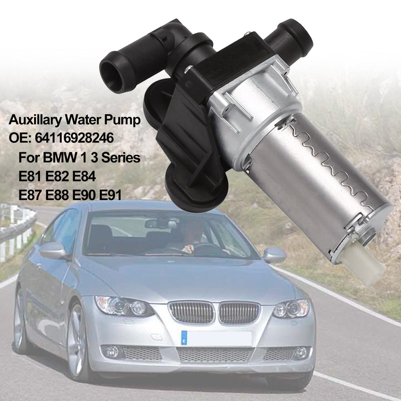 Apuvesipumppu 64116928246 BMW 1 3 -sarjaan E81 E82 E84 E87 E88 E90 E91