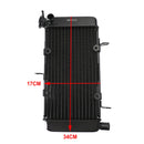 Honda CBR500 CBR 500 2016-2021 alumiininen jäähdyttimen jäähdytin Fedex Express