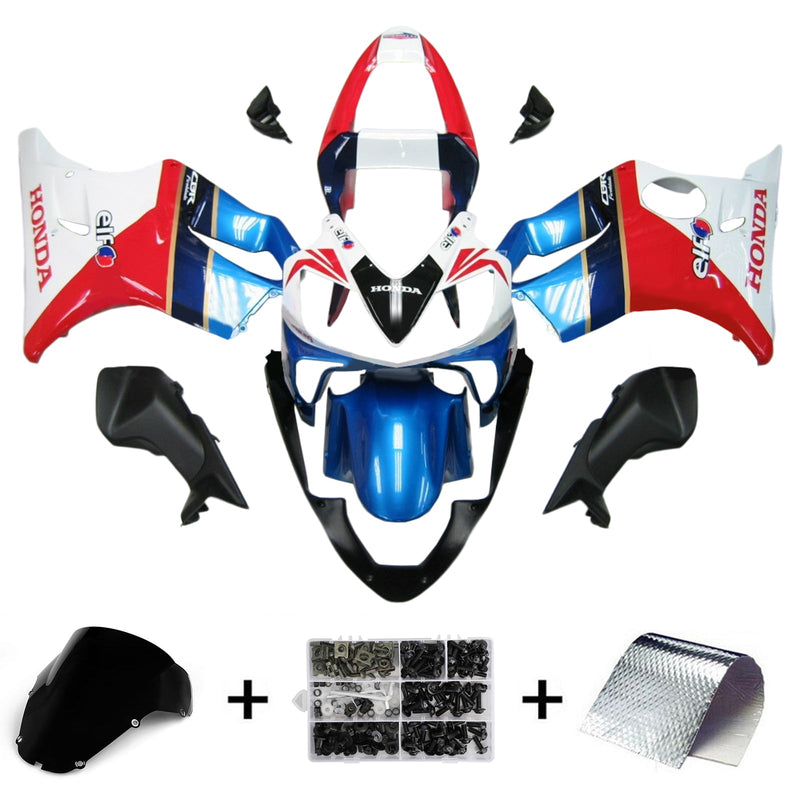 Amotopart Honda CBR600 F4i 2001-2003 kåpesett Body Plastic ABS