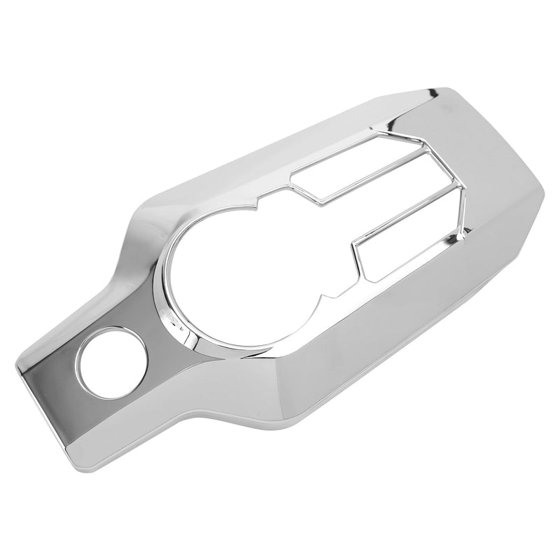 Cubierta del panel del interruptor de la consola central cromada para Honda Goldwing GL1800 2018-2020 genérico