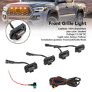 4PCS LED-Kühlergrillleuchten passend für Toyota Tacoma TRD Off Road &amp; TRD Sport 2020-2023